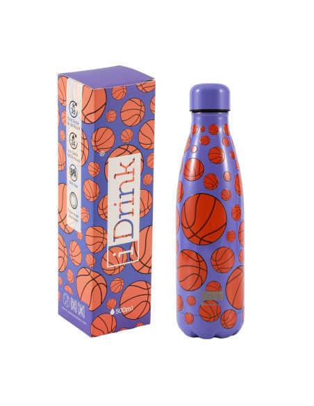 Borraccia Termica 500 ml BASKETBALL