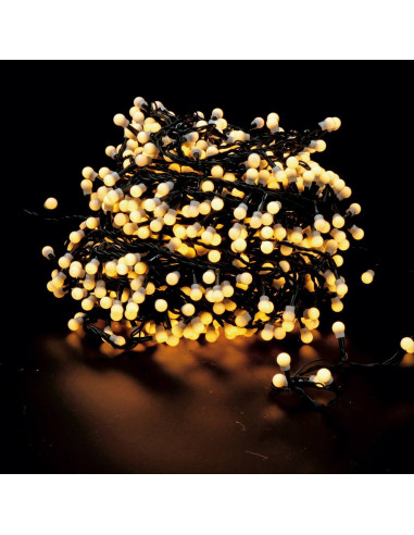 Catena 300 palline led bianco caldo...