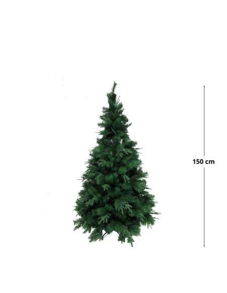 Albero natale bellwald in pvc diam.105cm h.150cm