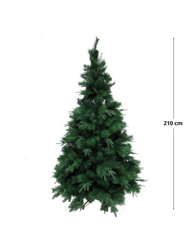 Albero natale bellwald in pvc diam.135cm h.210cm