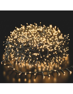 700 minilucciole led bianco caldo 14m