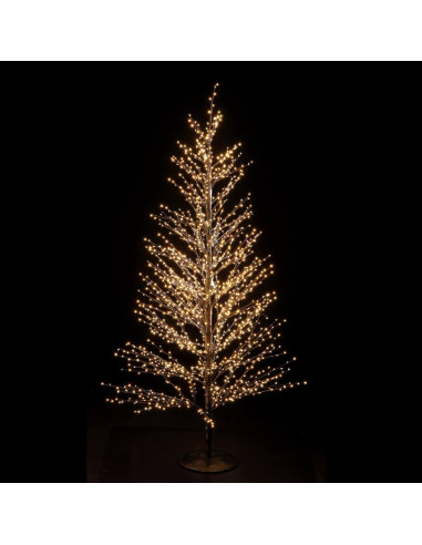 Albero di natale 1940 minilucciole luce bianca...