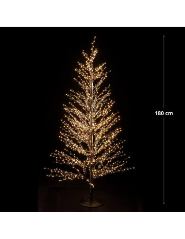 Albero di natale 1940 minilucciole luce bianca...