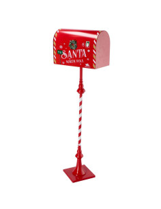 Cassetta postale natalizia 34x18cm h.104cm