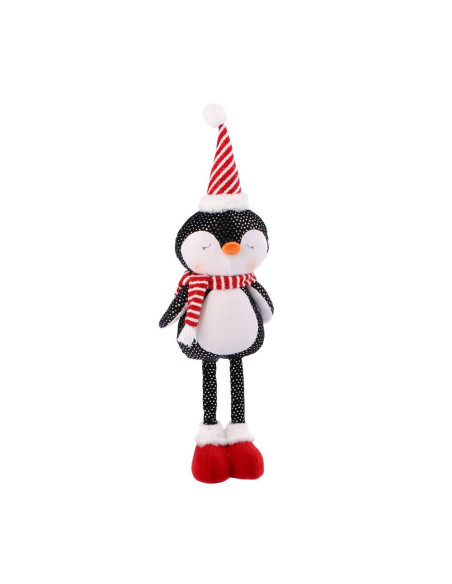 Decorazione Pinguino estensibile 22x15cm h.70 cm