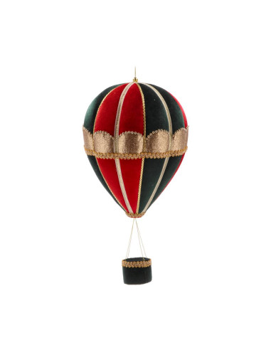 Decorazione Natalizia Mongolfiera ROSSA...