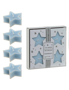 Set 4 Candele a Stella Profumate per Natale - 6x6cm -... 2