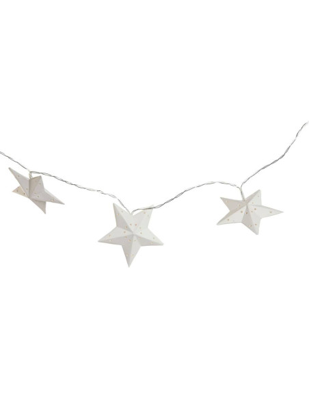 Ghirlanda Luminosa a LED con Stelle in Carta - 8,5x8,5cm h.185cm
