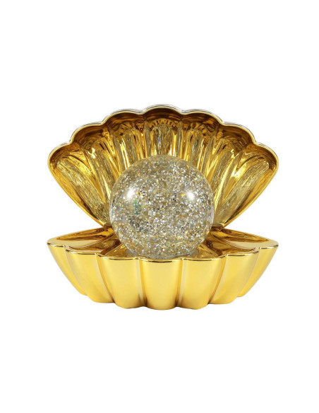 Lampada conchiglia oro