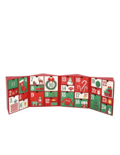 Calendario avvento cartone pieghevole 24x17cm h.33cm 2