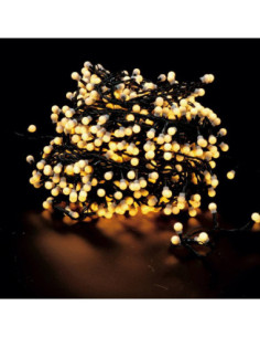 Catena 300 palline led bianco caldo esterno-interno 2
