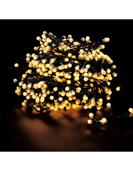 Catena 300 palline led bianco caldo esterno-interno
