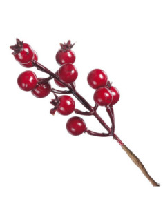 Pick chiudipacco natale rosso 20cm