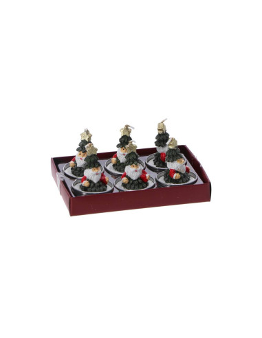 Set 6 candele segnaposto diam.4cm h.6cm – Babbo...