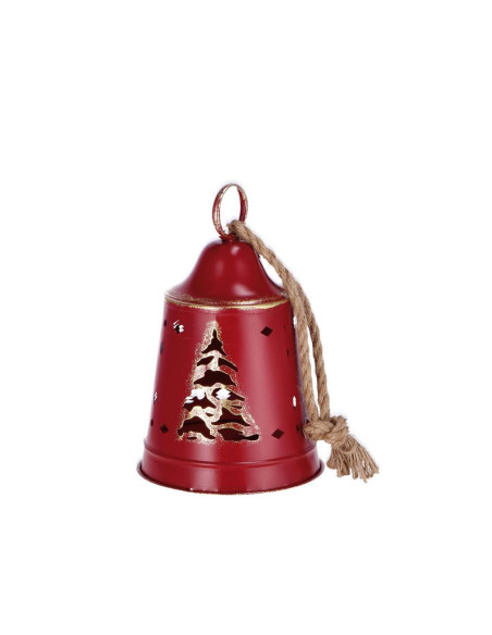 Campana decorazione albero natale diam.18cm h.28cm – 3 colori