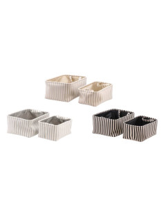 Contenitore rettangolare MARES in tessuto disponibile in...