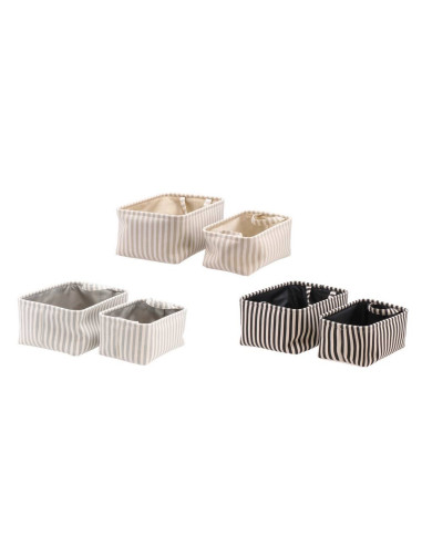 Contenitore rettangolare MARES in tessuto...