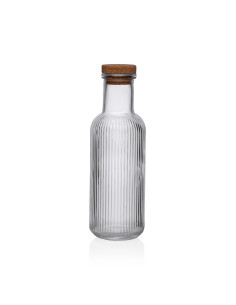 Bottiglia trasparente Strisce 1000ml - Design elegante e...