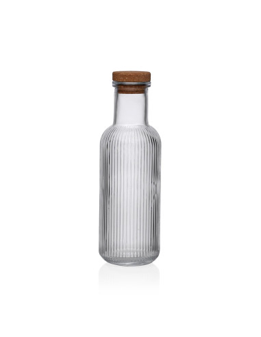 Bottiglia trasparente Strisce 1000ml - Design...