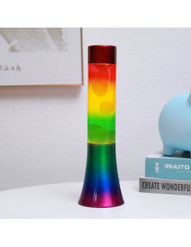 Lampada Lava Flared RAINBOW