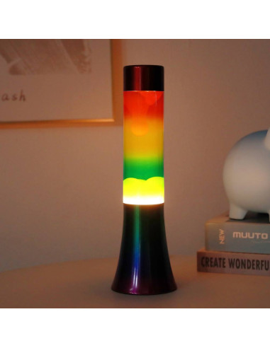 Lampada Lava Flared RAINBOW