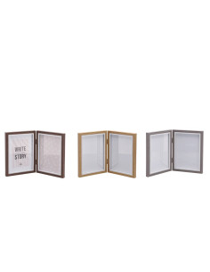 Porta foto pieghevole 2 foto - disponibile in 3 colori