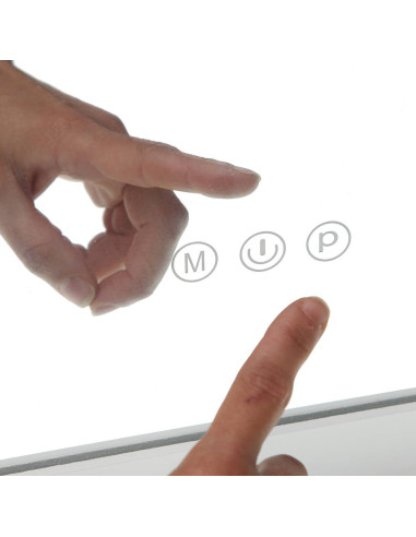 Specchio trucco Hollywood GLAM con 12 Luci LED...