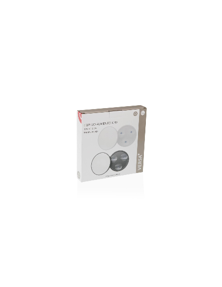 Specchio Trucco Bianco Ingrandimento x10 Diametro 17cm