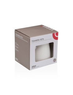 Tazza fungo in ceramica con coperchio Giallo e pois bianchi 2