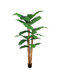 Banano artificiale in vaso decorativo h.280cm