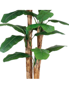 Banano artificiale in vaso decorativo h.280cm 2