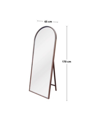 Specchio EBONNE con supporto cornice in Legno...