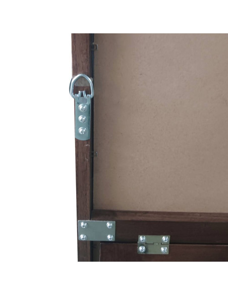 Specchio EBONNE con supporto cornice in Legno 65cm h.170cm