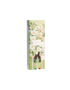 Diffusore con midollini PISTACCHIO e MUSCHIO BIANCO 125ml...