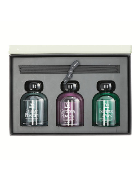 Set 3 diffusore LUXURY MIX con midollini 150ml – Confezione Regalo