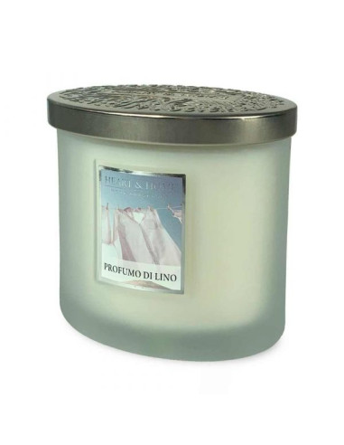 PROFUMO DI LINO - CANDELA 2 STOPPINI