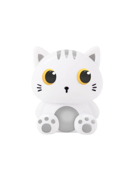 Luce Notturna WHITE CAT – Lampada LED per bambini e adulti