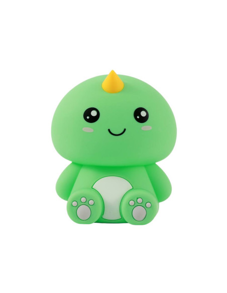 Luce notturna in silicone HELLO DINO – Lampada LED morbida e ricaricabile