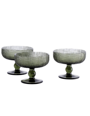 Set 3 Coppe Gelato Vetro PEG diam.12cm h.10cm –...