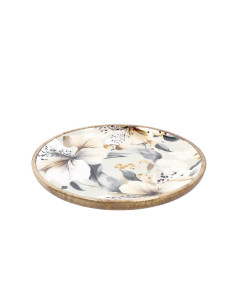 Piatto Tondo Legno ABEL Ø30 cm – 2 Decori 2