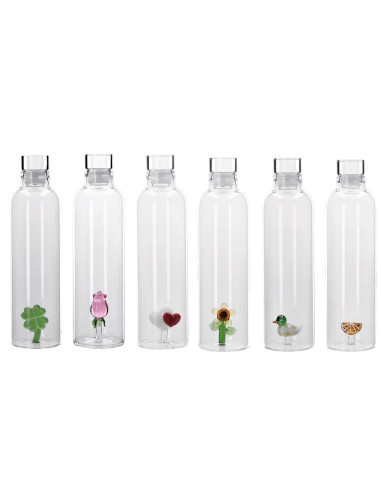 Bottiglia Vetro Borosilicato 550 ml con...