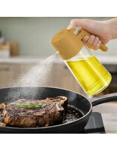 Dispenser olio spray 450 ml crema con doppio dosatore 2