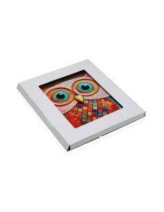 Sottopiatto gufo rosso decorativo 2