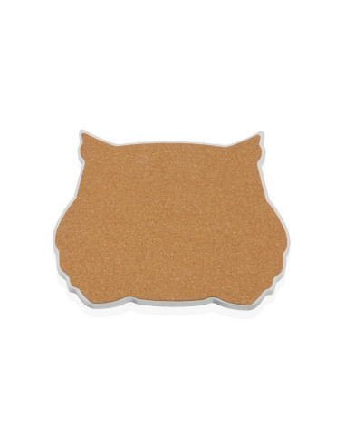 Sottopiatto gufo rosso decorativo