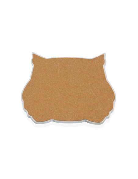 Sottopiatto gufo rosso decorativo