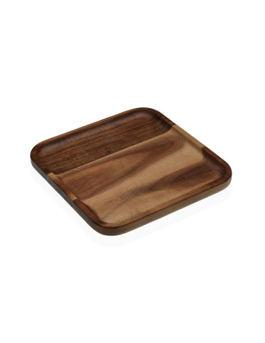 Piatto in acacia 20x20 cm naturale