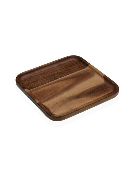 Piatto in acacia 20x20 cm naturale