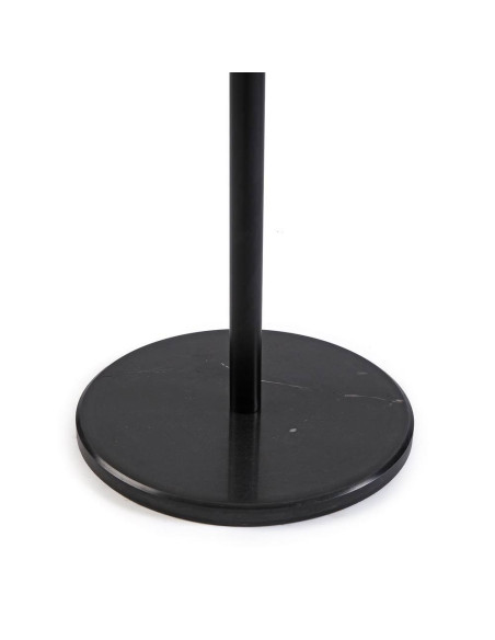 Appendiabiti nero con 8 ganci in legno - design moderno