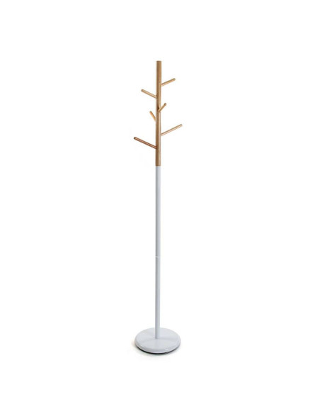 Appendiabiti bianco 6 ganci h.171cm – Design moderno