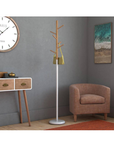 Appendiabiti bianco 6 ganci h.171cm – Design...